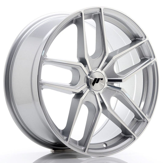 JR25 19x8.5 ET20-40 Aangepaste PCD Zilveren Machinaal Bewerkte Voorkant
