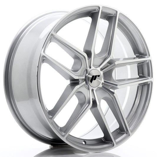 JR25 20x8.5 ET20-40 Aangepaste PCD Zilveren Bewerkte Voorkant
