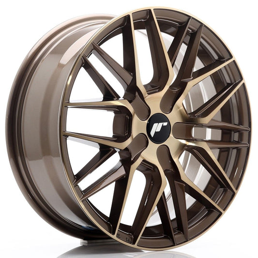 JR28 17x7 ET20-45 Aangepaste PCD Platinabrons