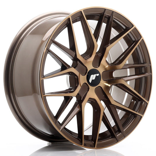 JR28 17x8 ET25-40 Aangepaste PCD Platinabrons