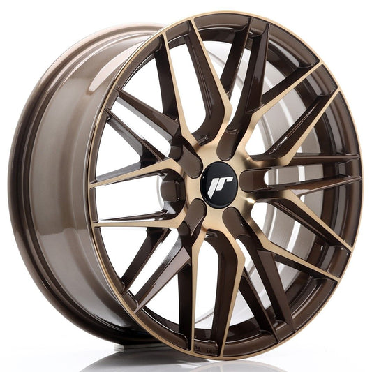 JR28 18x7.5 ET20-40 Aangepaste PCD Platinabrons