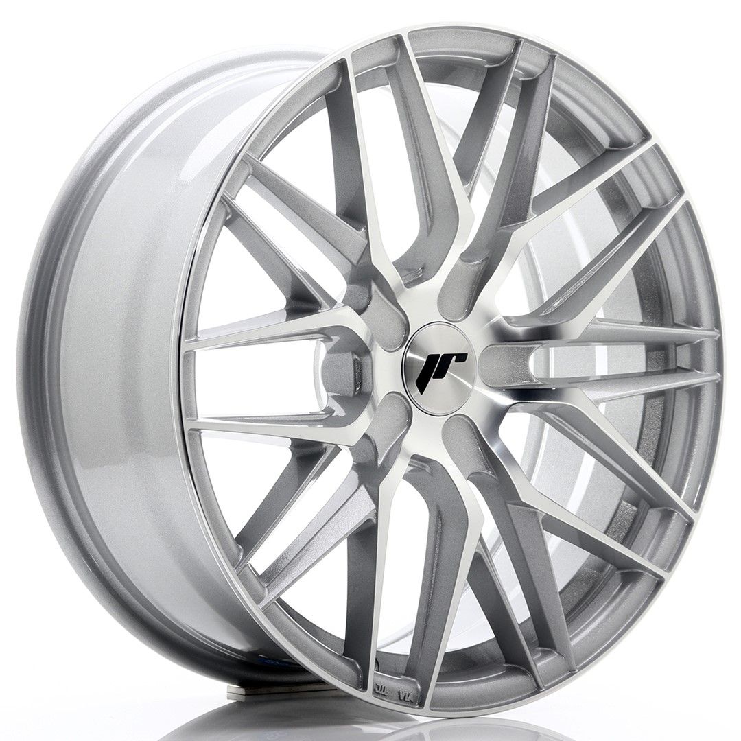 JR28 18x7.5 ET20-40 Aangepaste PCD Zilveren Bewerkte Voorkant