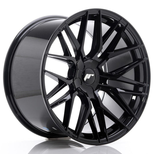 JR28 19x10.5 ET20-40 Custom PCD Glanzend Zwart