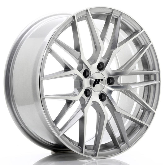 JR28 19x8,5 ET40 5x112 Face usinée argentée