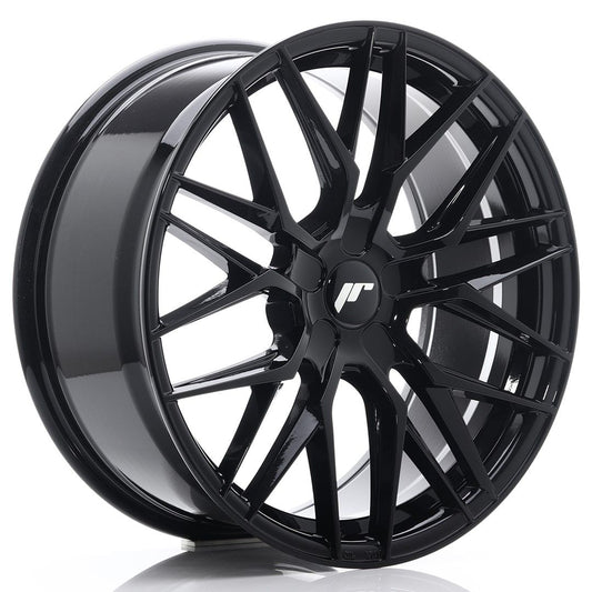 JR28 19x8.5 ET35-40 Custom PCD Glanzend Zwart
