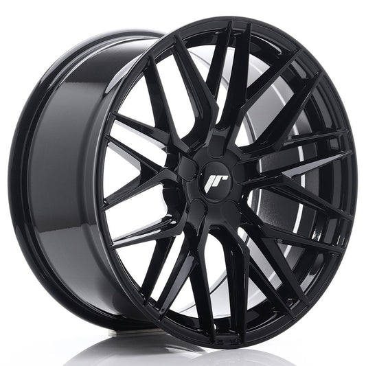 JR28 19x9,5 ET20-40 PCD personnalisé noir brillant
