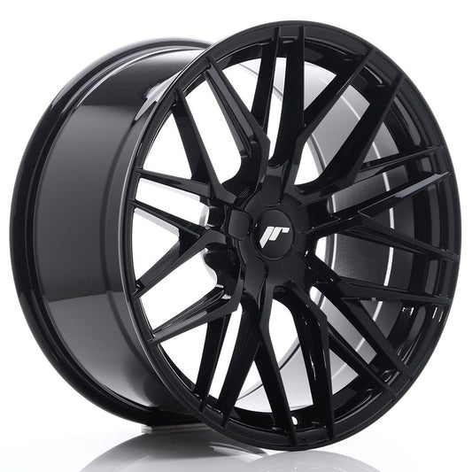 JR28 20x10 ET20-40 PCD personnalisé noir brillant