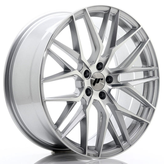 JR28 20x8.5 ET40 5x112 Face usinée argent