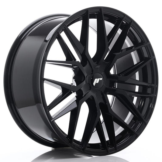 JR28 22x10.5 ET15-50 Custom PCD Glanzend Zwart
