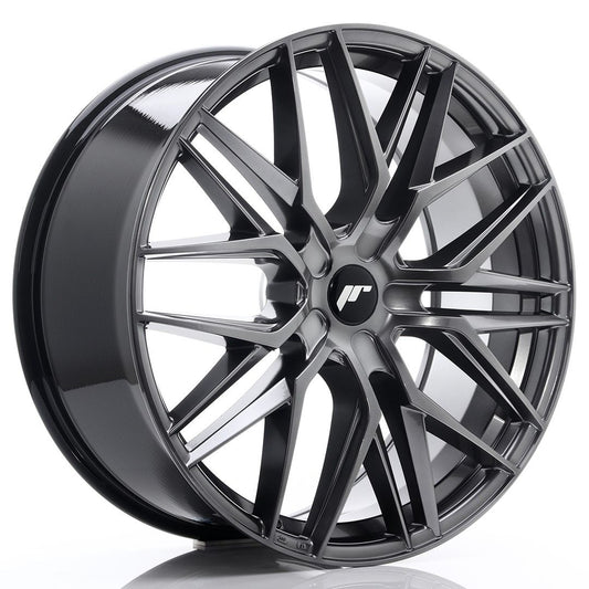 JR28 22x9 ET30-45 PCD personnalisé Hyper noir