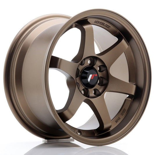 JR3 15x8 ET25 4x100, 4x114,3 anodiseer brons