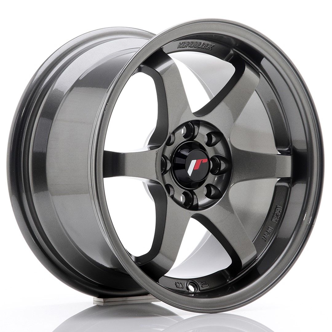 JR3 15x8 ET25 4x100, 4x108 geweermetaal