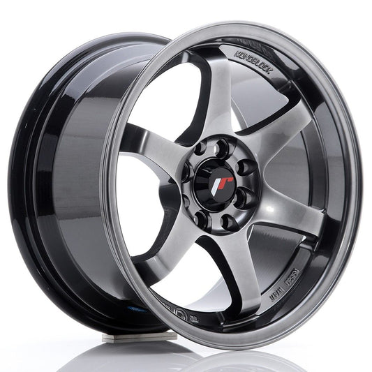 JR3 15x8 ET25 4x100, 4x108 hyper noir