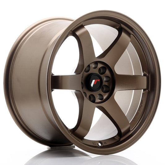 JR3 18x10,5 ET15 5x114,3, 5x120 bronze anodisé foncé