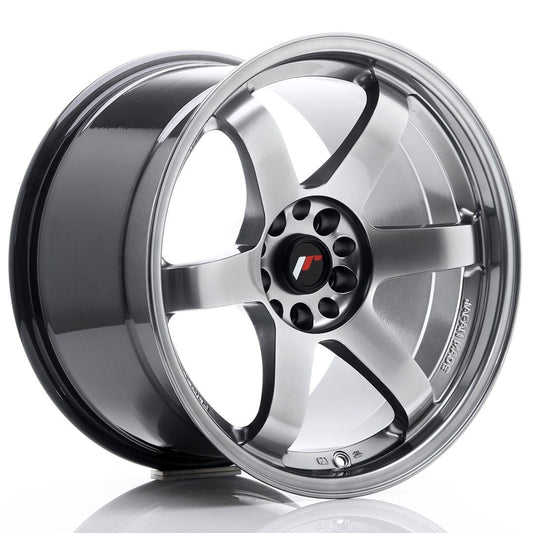 JR3 18x10.5 ET15 5x114.3, 5x120 hyper noir