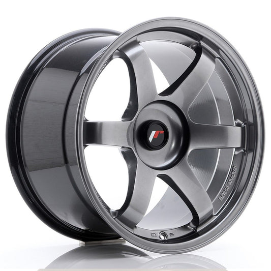 JR3 18x10.5 ET25-30 PCD personnalisé Hyper noir