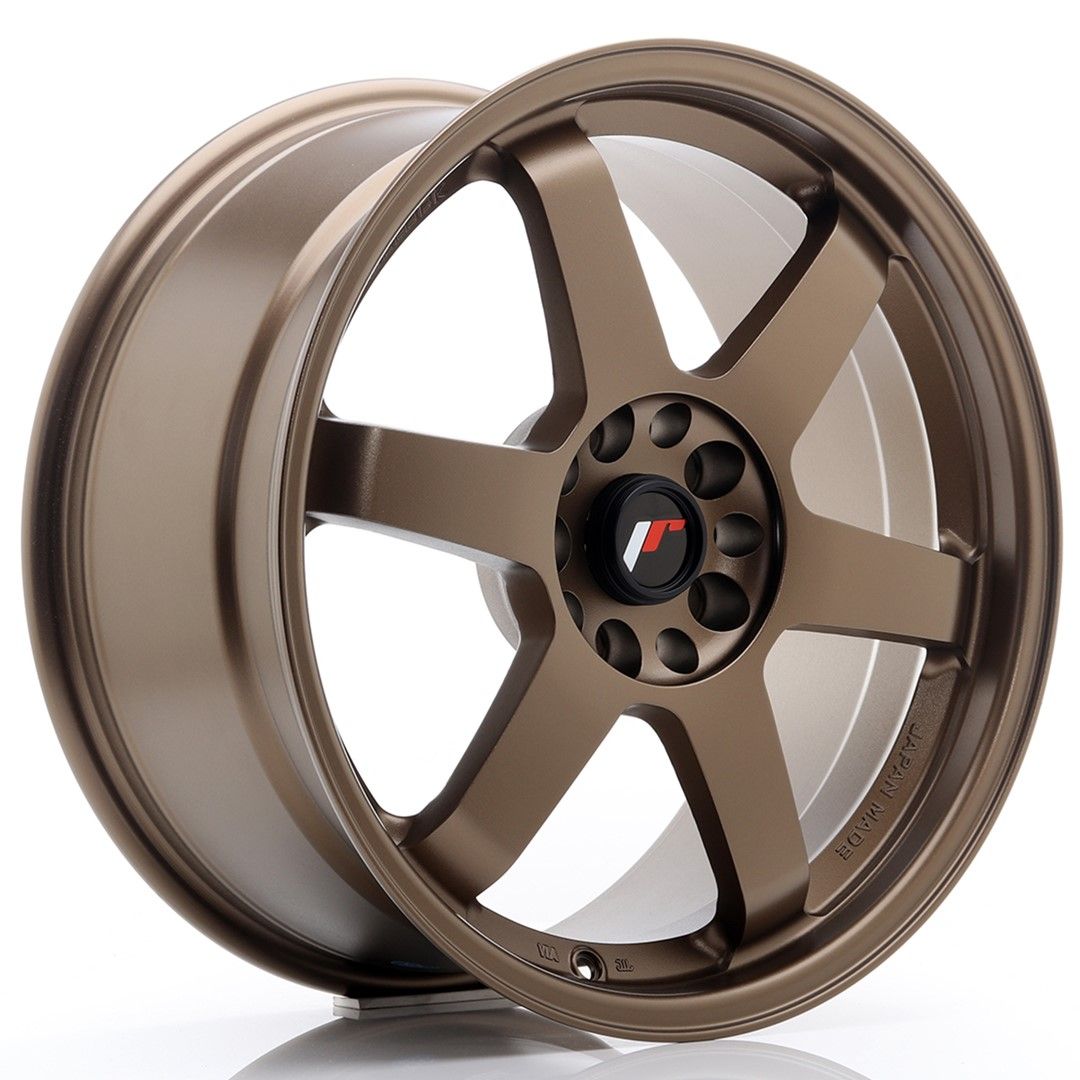 JR3 18x8.5 ET30 5x114.3, 5x120 Donker Geanodiseerd Brons