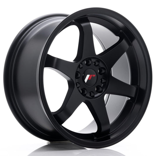 JR3 18x9 ET40 5x100, 5x108 mat zwart