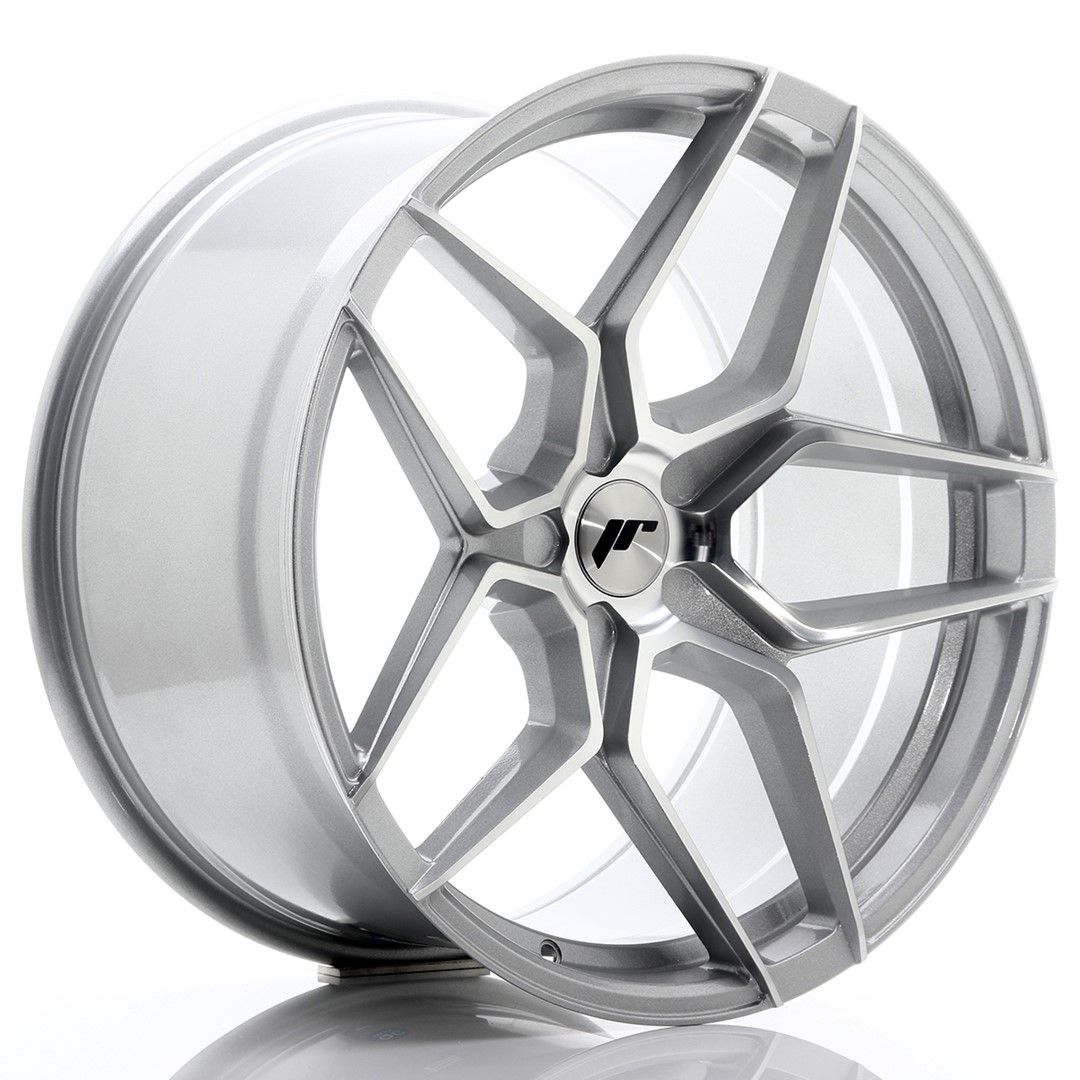 JR34 20x10.5 ET20-35 Aangepaste PCD Zilveren Machinaal Bewerkte Voorkant