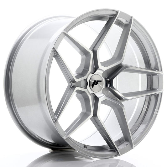 JR34 20x10.5 ET20-35 Aangepaste PCD Zilveren Machinaal Bewerkte Voorkant