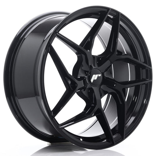JR35 19x8.5 ET20-45 PCD personnalisé noir brillant