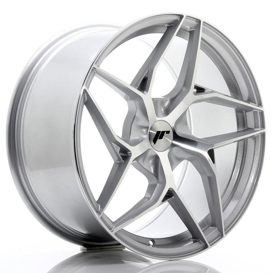 JR35 19x9,5 ET20-45 PCD personnalisé Face usinée argent