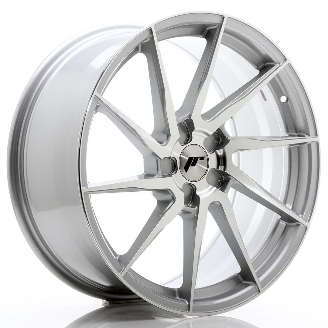JR36 20x9 ET15-38 Custom PCD Zilver Geborsteld