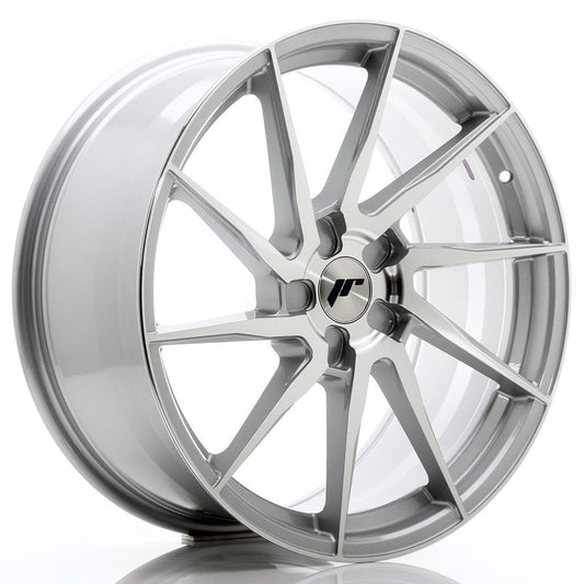 JR36 20x9 ET15-38 Custom PCD Zilver Geborsteld