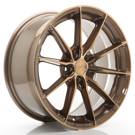 JR37 17x8 ET20-40 Aangepaste PCD Platina Brons