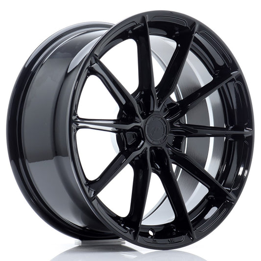 JR37 17x8 ET20-40 Custom PCD Glanzend Zwart