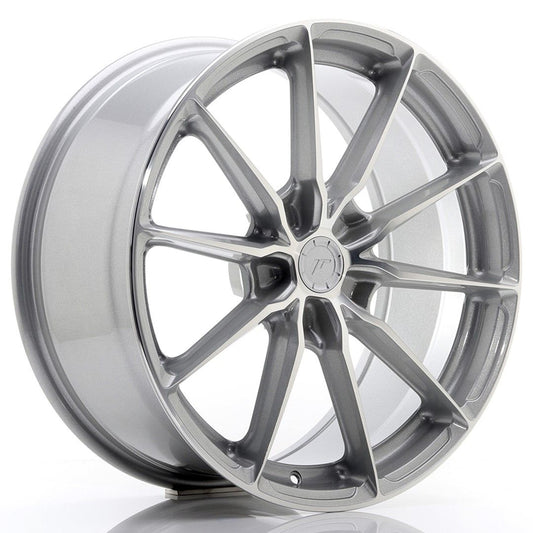JR37 19x8.5 ET20-45 Aangepaste PCD Zilveren Machinaal Bewerkte Voorkant