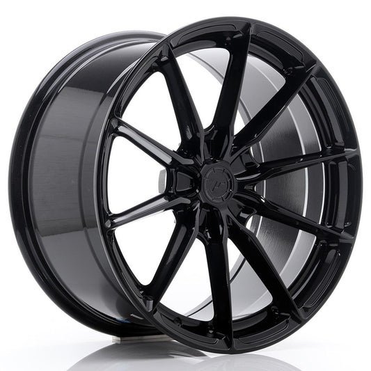 JR37 19x9.5 ET20-45 Custom PCD Glanzend Zwart