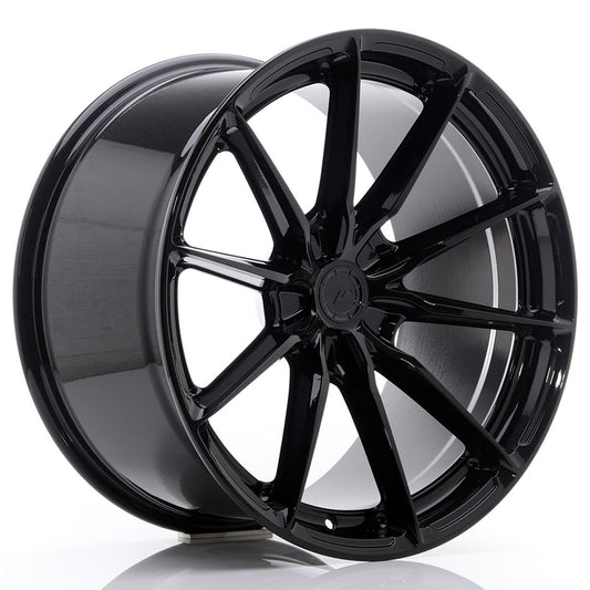 JR37 20x10.5 ET20-40 Custom PCD Glanzend Zwart