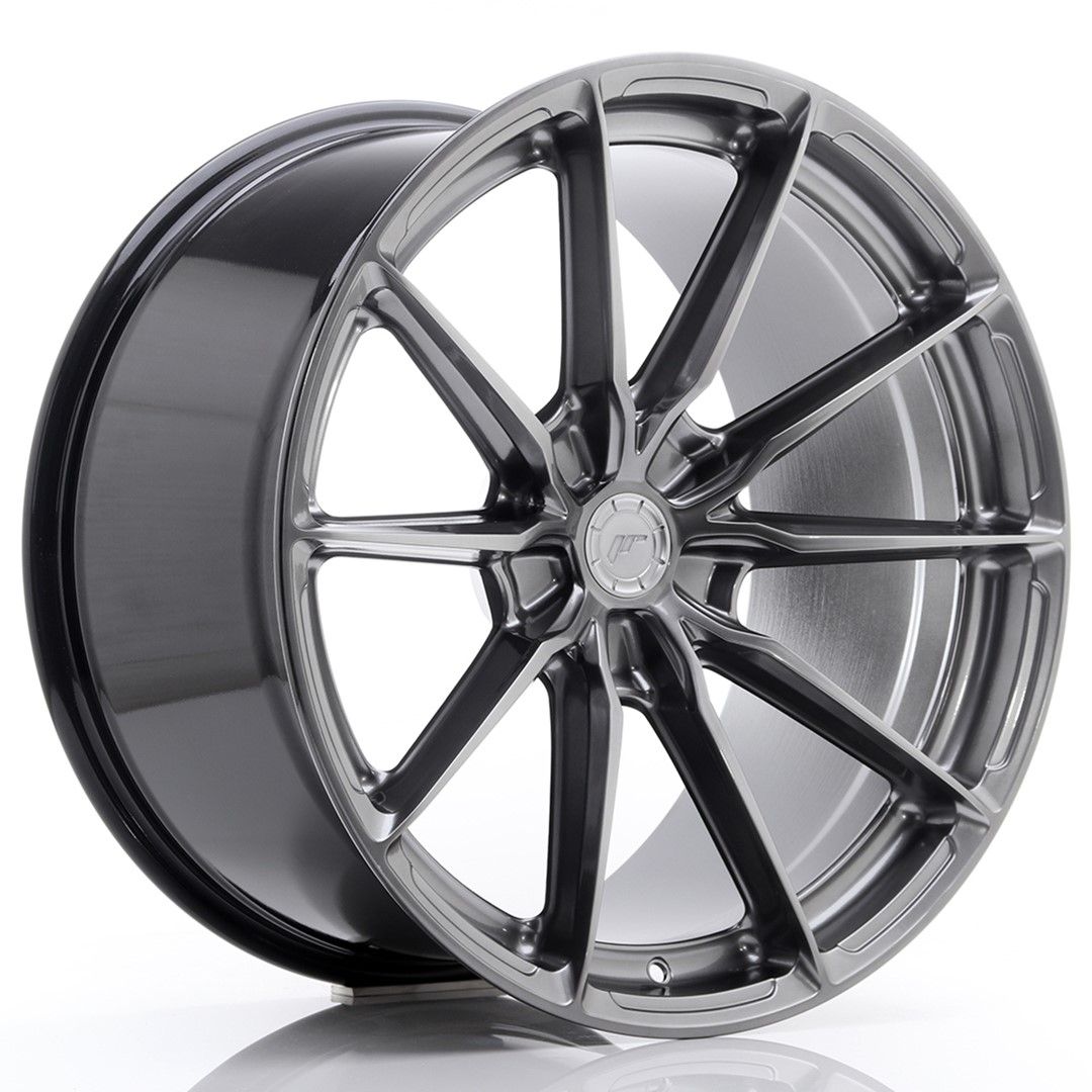 JR37 20x10.5 ET20-40 Custom PCD Hyper Black