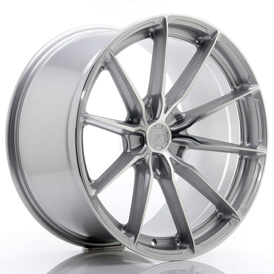 JR37 20x10.5 ET20-40 Aangepaste PCD Zilveren Bewerkte Voorkant
