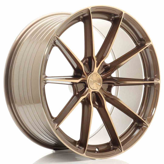 JR37 21x11.5 ET17-60 Aangepaste PCD Platina Brons