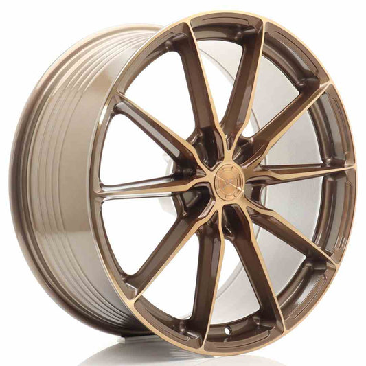 JR37 21x9.5 ET10-58 Aangepaste PCD Platina Brons