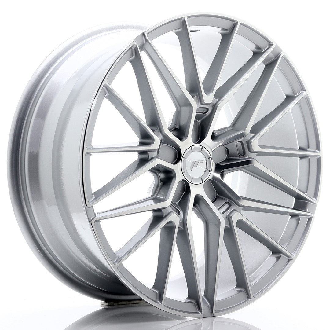 JR38 19x8.5 ET45 5x112 Silver Machined Face