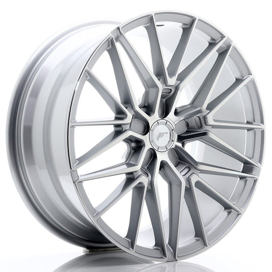 JR38 19x8.5 ET20-45 Aangepaste PCD Zilveren Machinaal Bewerkte Voorkant
