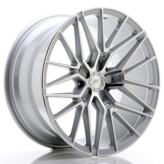 JR38 19x9.5 ET20-45 Aangepaste PCD Zilveren Machinaal Bewerkte Voorkant