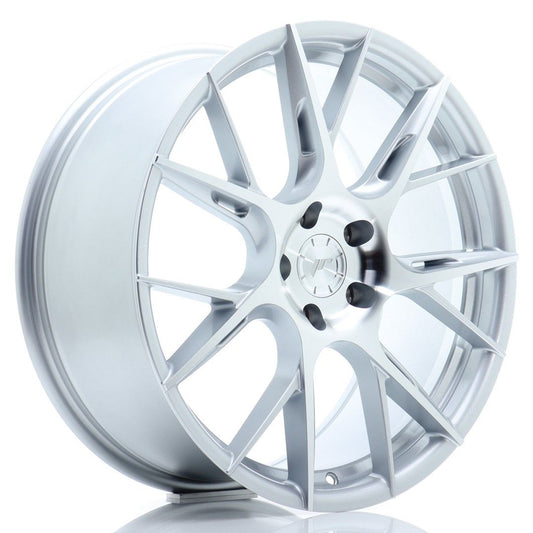 JR42 19x8.5 ET45 5x114.3 Silver Machined Face