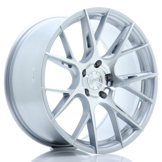 JR42 19x9.5 ET42 5x112 Silver Machined Face
