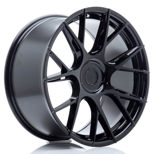 JR42 19x9.5 ET35-42 Custom PCD Glanzend Zwart