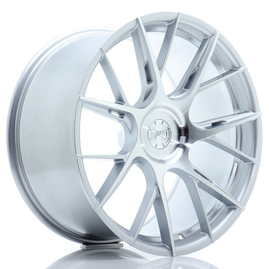 JR42 20x10.5 ET20-48 Aangepaste PCD Zilveren Bewerkte Voorkant