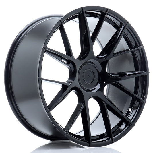 JR42 22x11.5 ET20-52 Custom PCD Glanzend Zwart