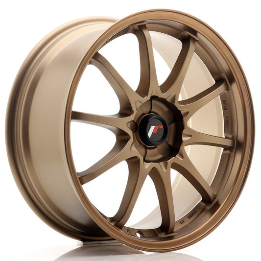 JR5 18x8 ET35 PCD personnalisé bronze anodisé foncé