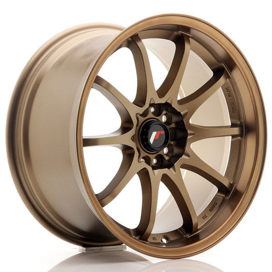 JR5 18x9,5 ET38 5x100, 5x114,3 bronze anodisé foncé