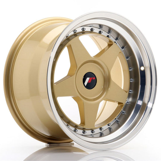 JR6 17x10 ET20 Lèvre usinée en or PCD personnalisée