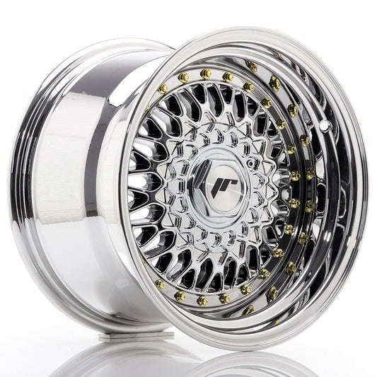 JR9 15x9 ET10 4x100, 4x108 chromé
