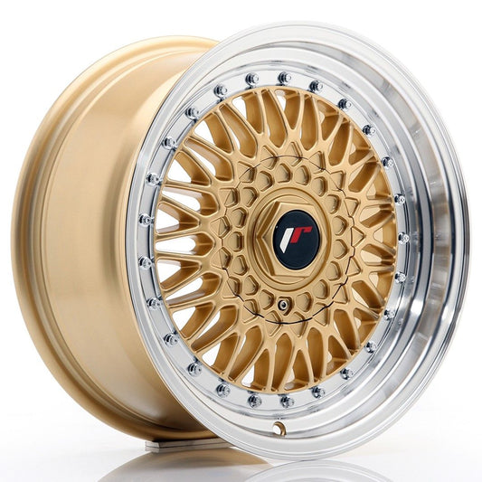 JR9 16x7,5 ET25 4x100, 4x108 lèvre usinée en or